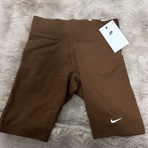 Nike Chocolate Brown Athletic Shorts